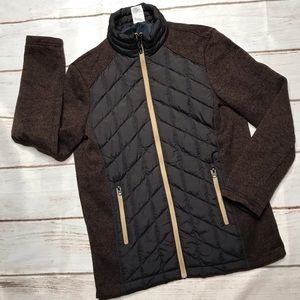 AVALANCHE Fully Lined Zip Up Jacket Brown Woman’s Size Medium